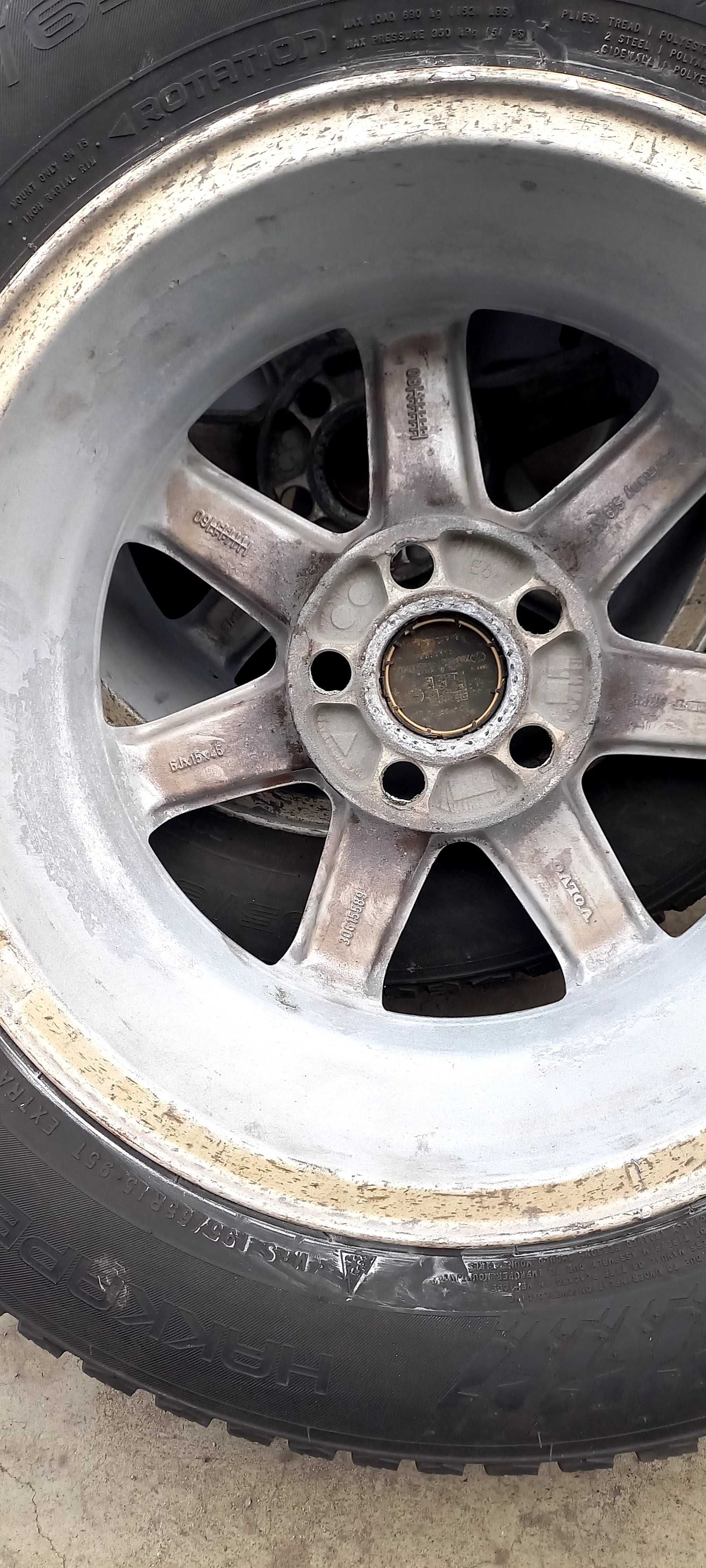 Диски з гумою  в зборі Hankook volvo 5×108