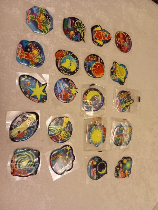Magnesy na lodówkę dino droga mleczna danonki w kosmosie