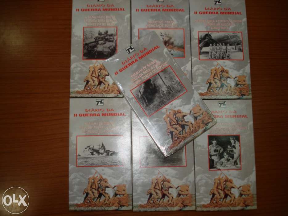 7  VHS - Lusomundo - Diarios I I  Guerra Mundial