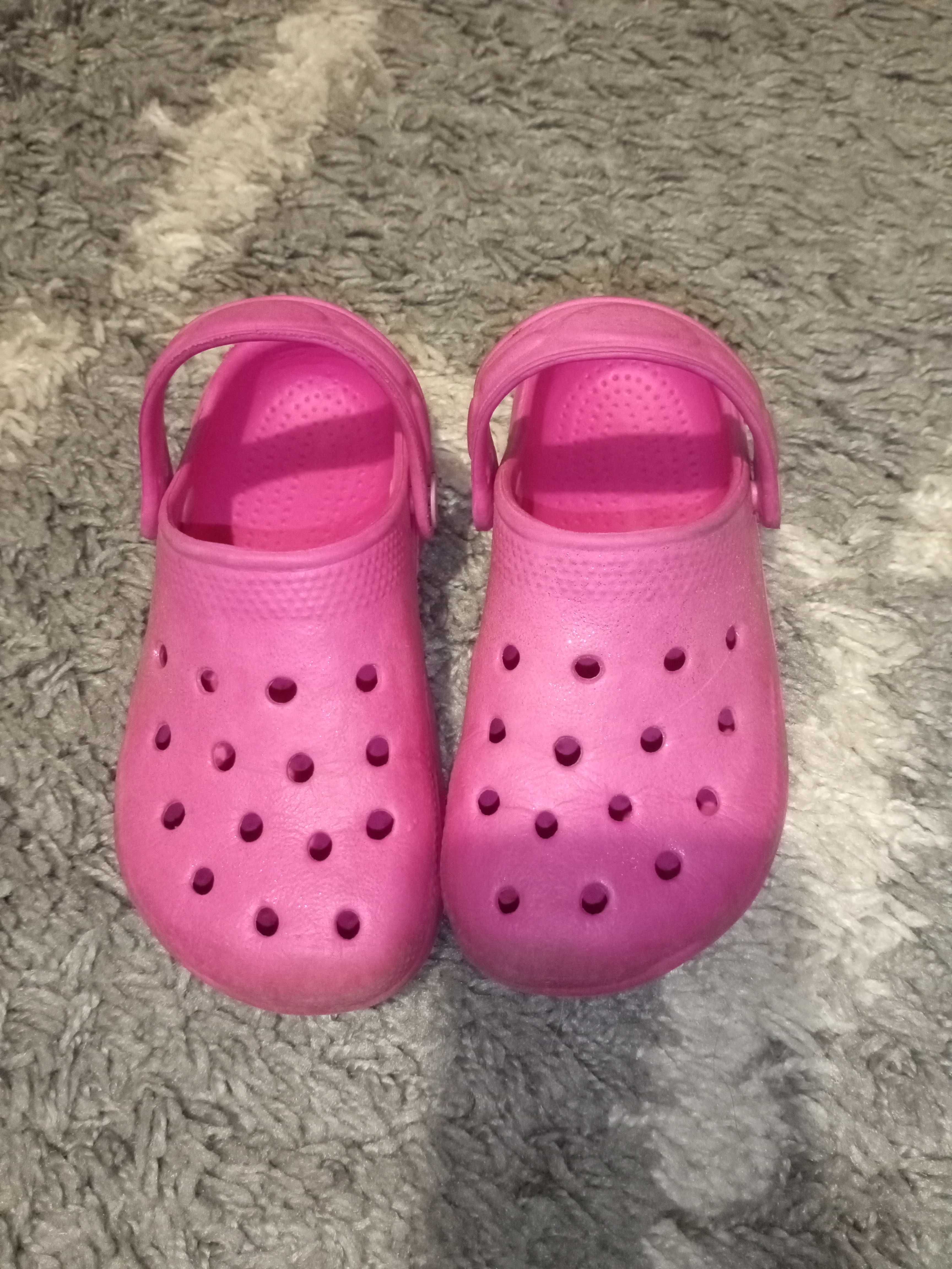 Klapki crocs dla dziewczynki