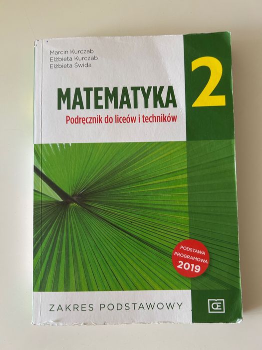 Matematyka 2 podręcznik do liceów i techników Pazdro