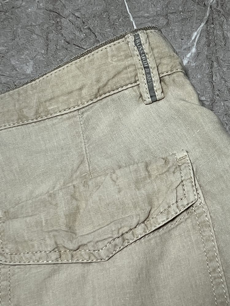 Лляні шорти TRUSSARDI (оригінал, made in Italy)