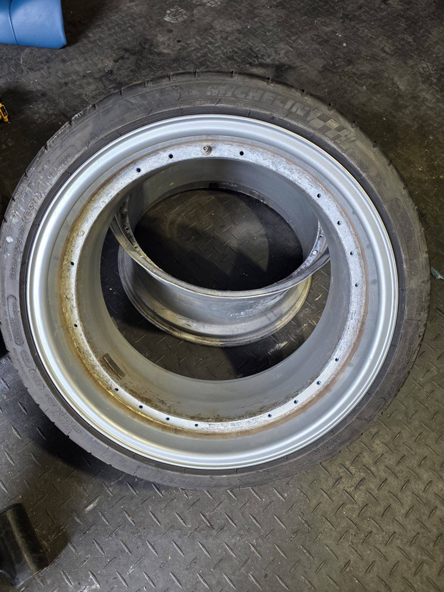 2tlg ronal ac schnitzer rantobębny 19" ranty bmw e39 e38 e34 e24 e28