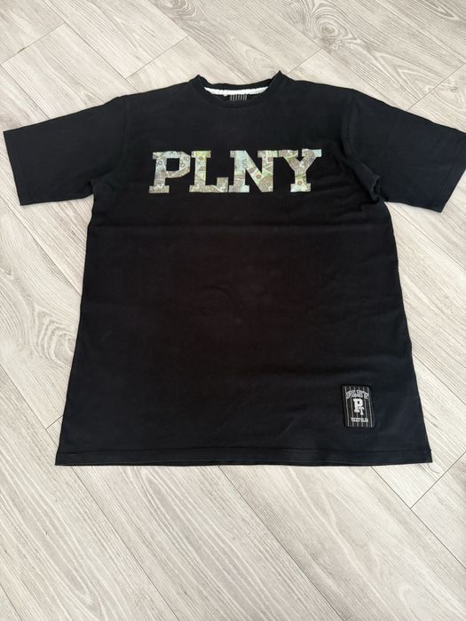 Czarny t-shirt koszulka PLNY XL