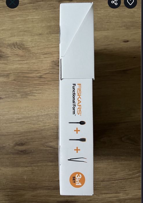 Zestaw łopatek kuchennych grill Fiskars