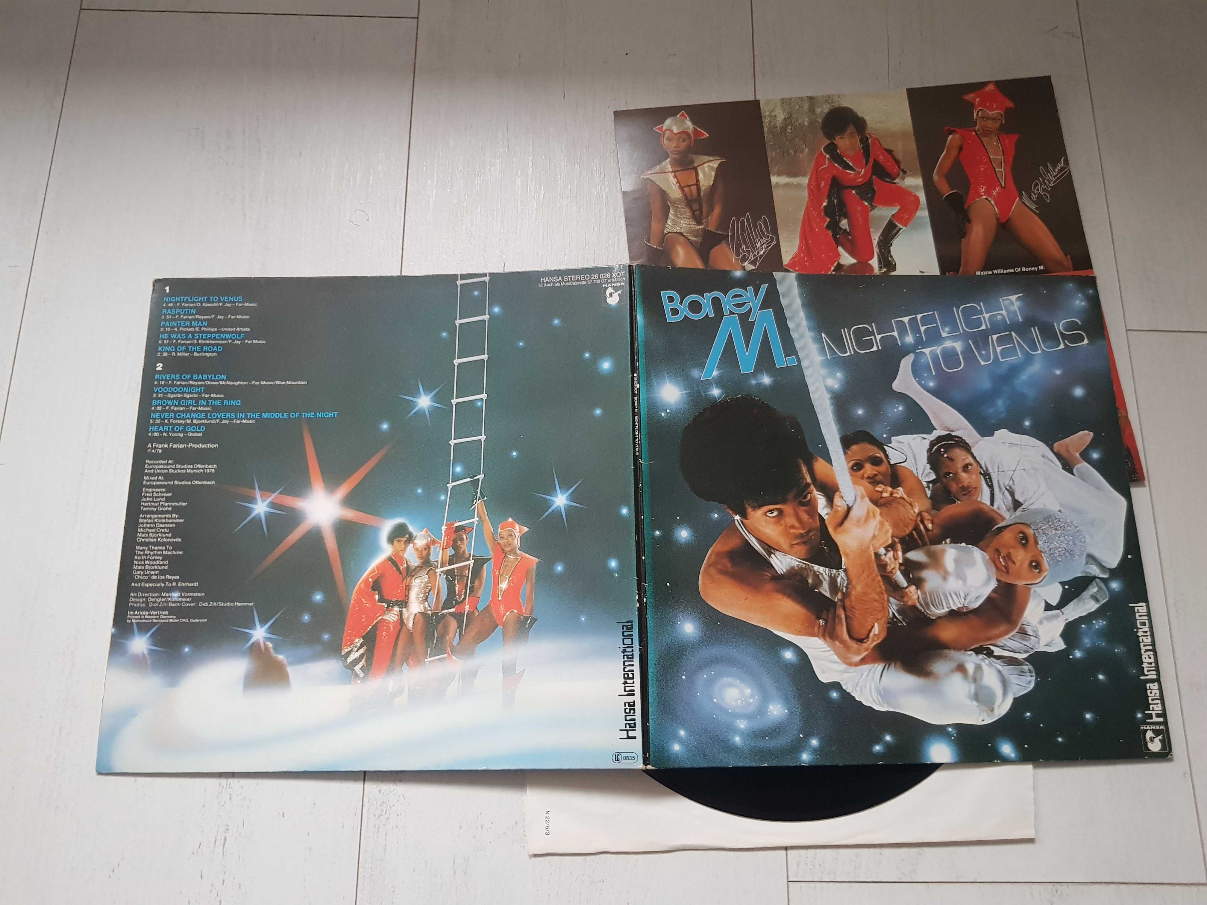 Boney M. – Nightflight To Venus LP*4493 POCZTÓWKI