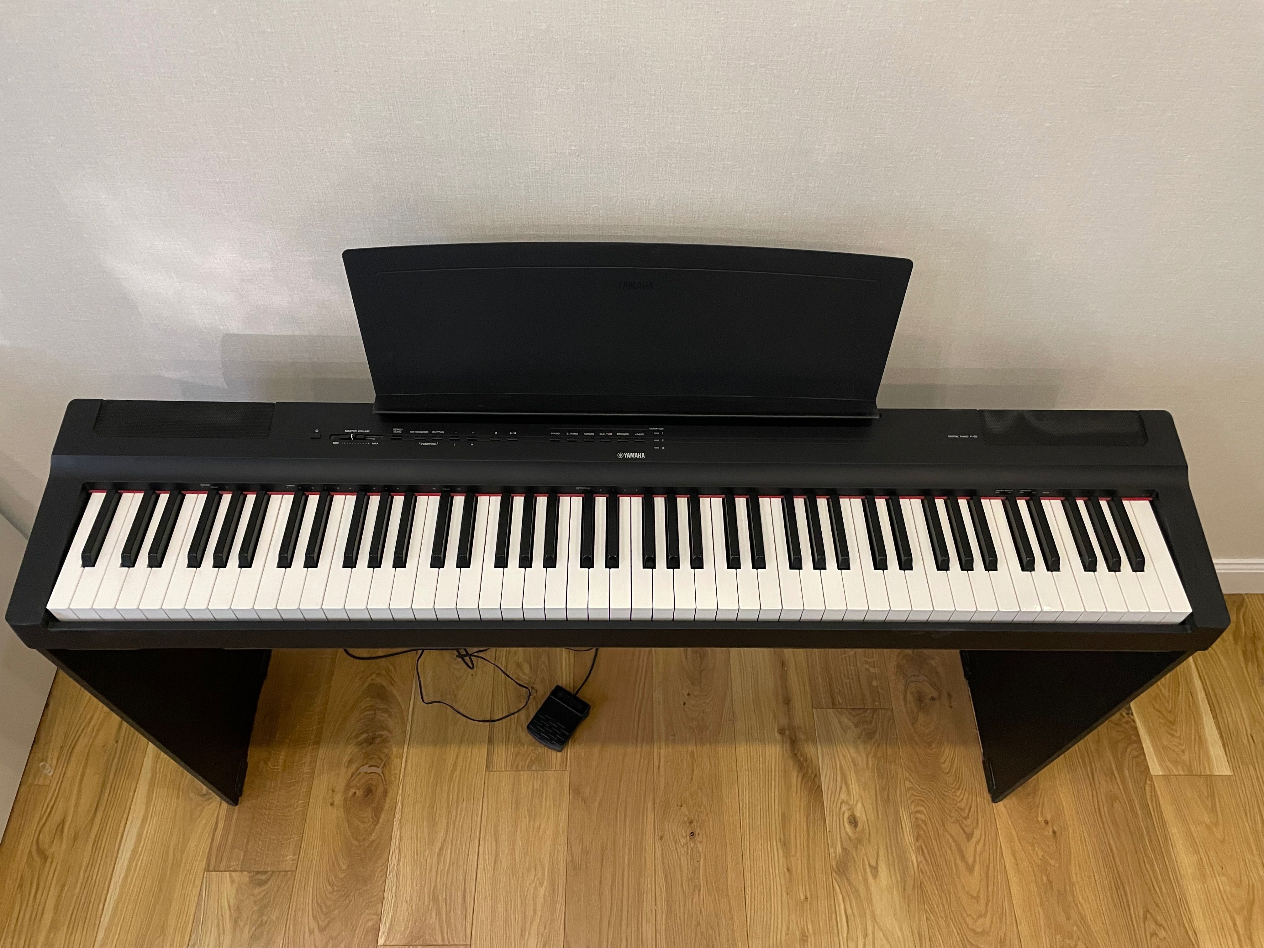 Цифрове піаніно Yamaha P125B