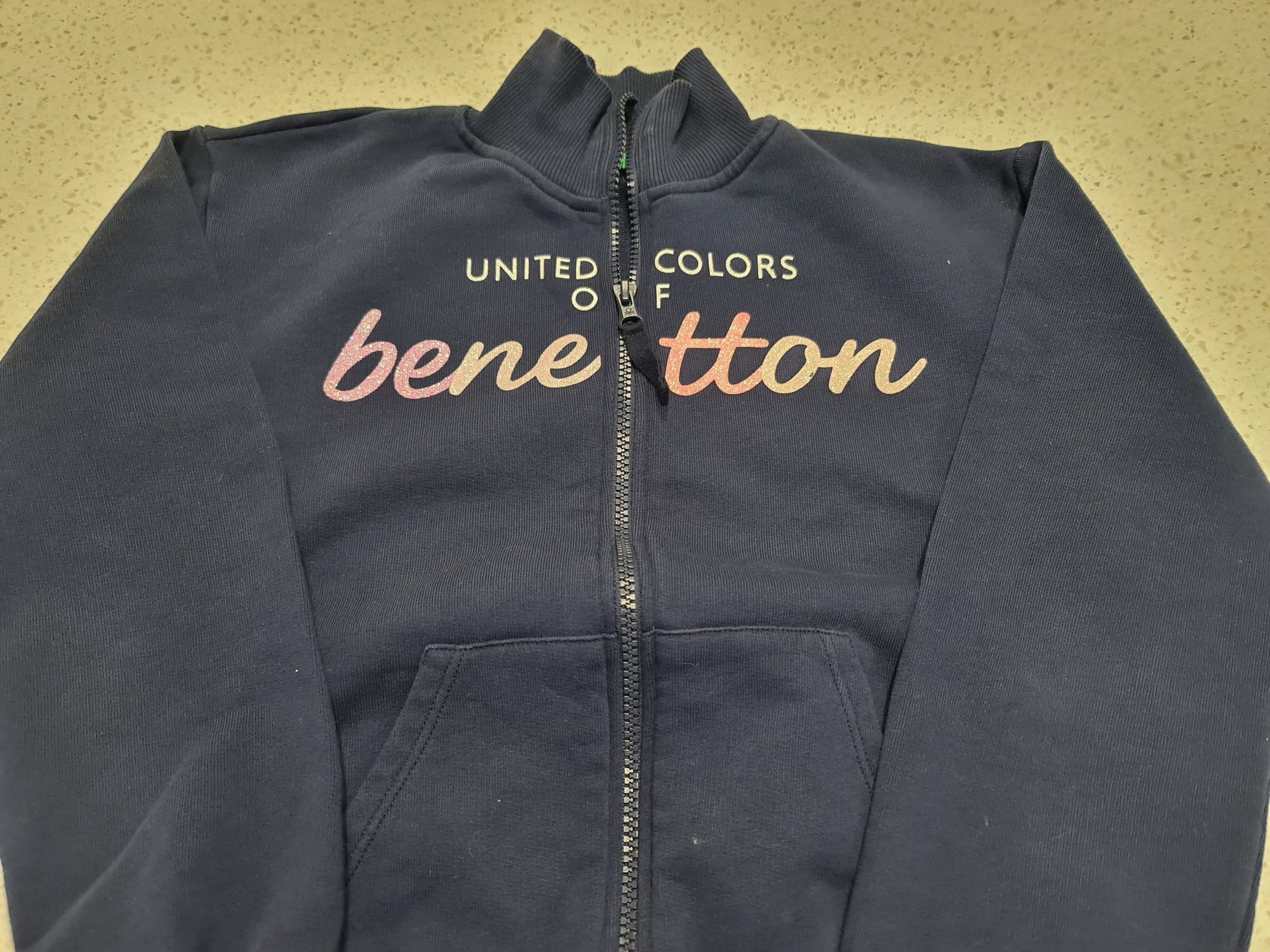 Кофта худі/худи світшот/свитшот на змейке benetton 10р