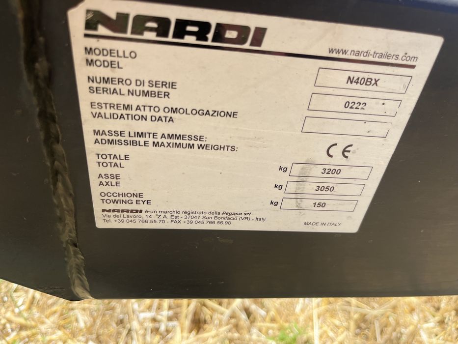 Візок NARDI під жниварку