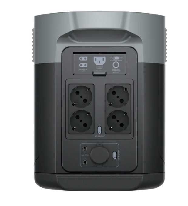Зарядна станція EcoFlow Delta 2 Max, 2400 Вт, 2048 Вт/год