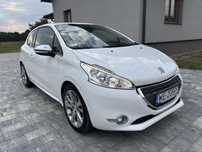 Peugeot 208 1.6b ful opcia 2014r 150 tys przebiegu rezerwacua