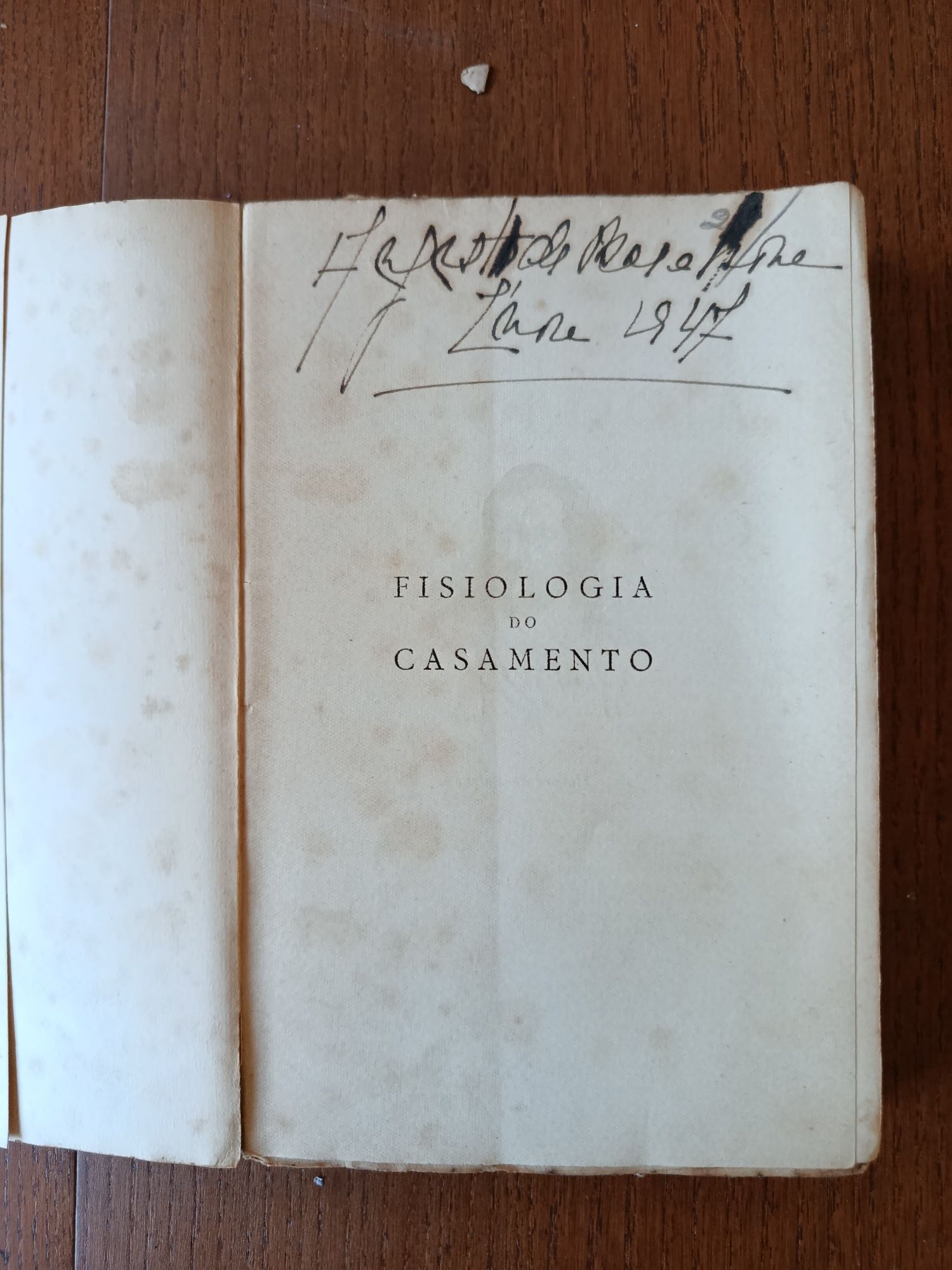 Fisiologia do Casamento