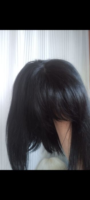 Парик 100%натуральный волос очень лёгкий и красивый