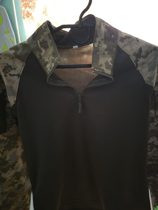 Жіноча бойова тактична сорочка Убакс L. M піксель