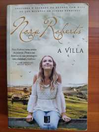 Livro "A Villa" da Nora Roberts, versão de bolso