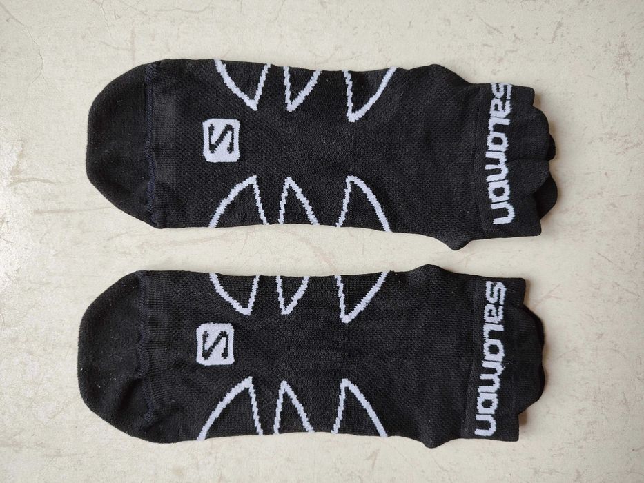Шкарпетки SALOMON 36-38 black в'язані