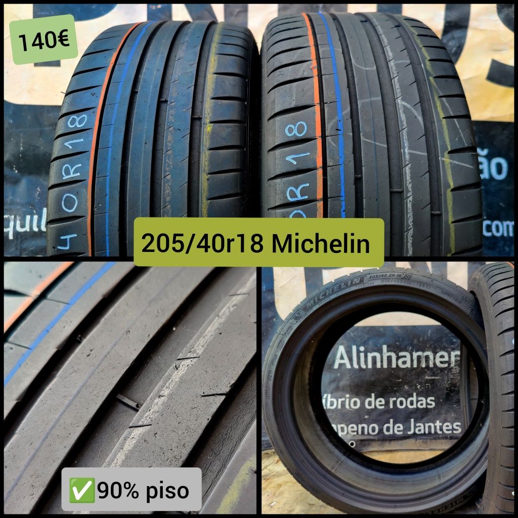 Pneus usados 205/35r18 205/40r18 215/45r18