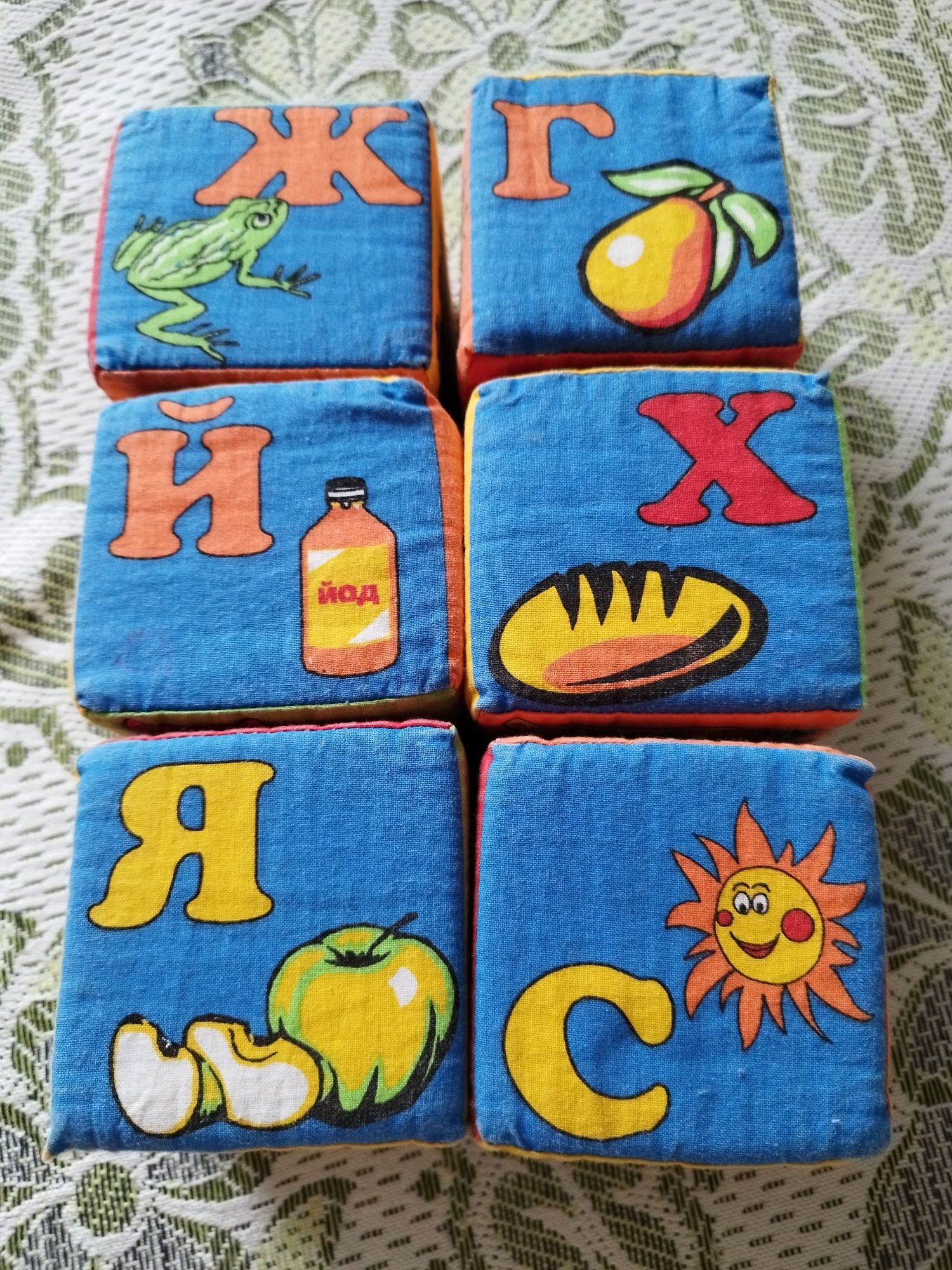 Дитячі кубики "Абетка"