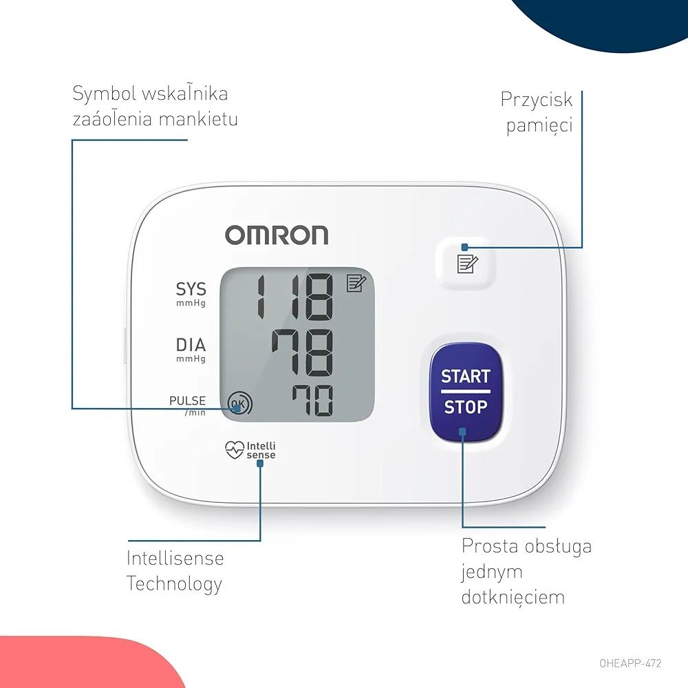Omron RS1 ciśnieniomierz nadgarstkowy
