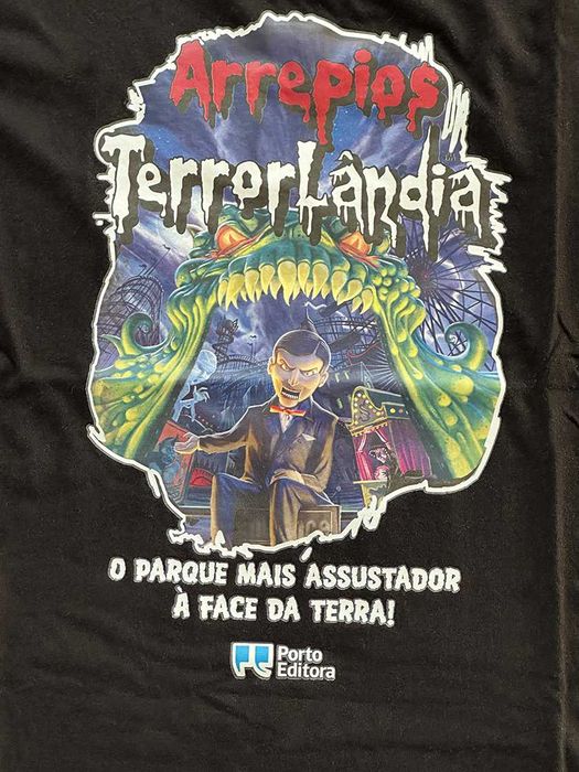 T-Shirt Terrorlândia- Arrepios,  Nova/Rara