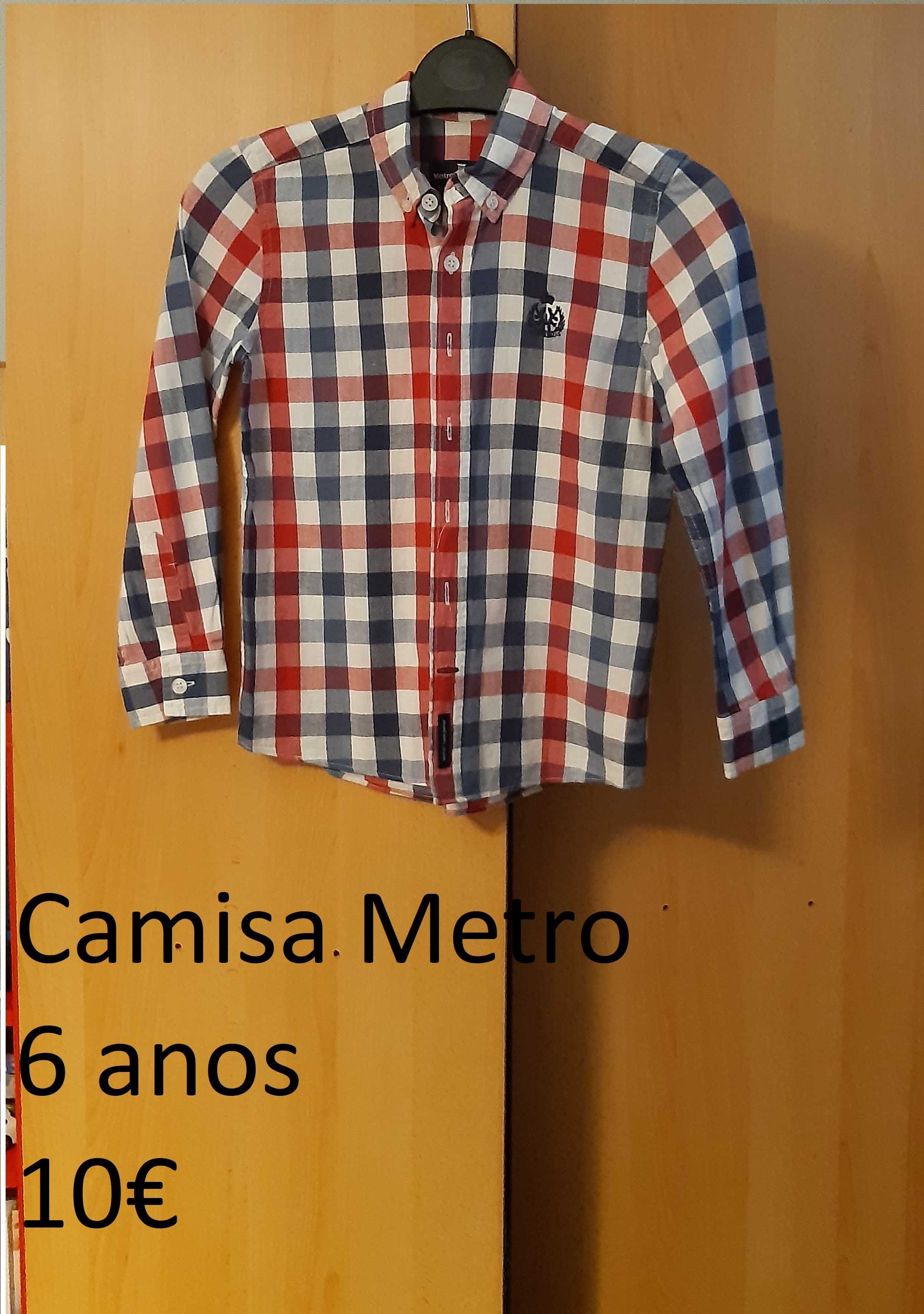 Roupa de criança de 6 anos