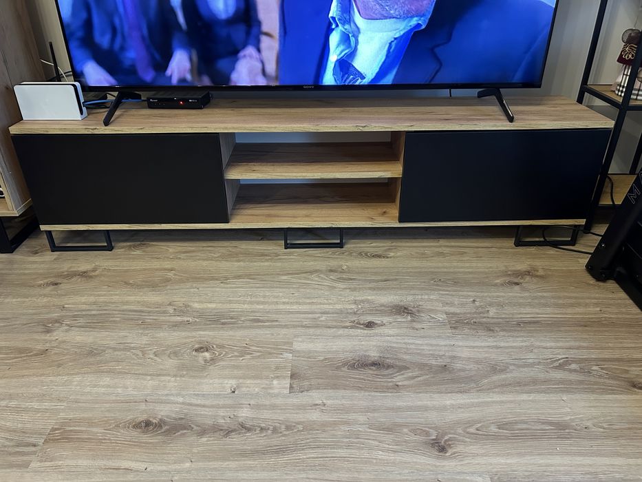 Szafka rtv - styl loft 178cm