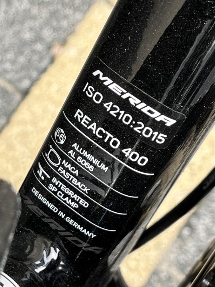 Merida Reacto 400 + karbonowe koła - rower szosowy aero po tuningu