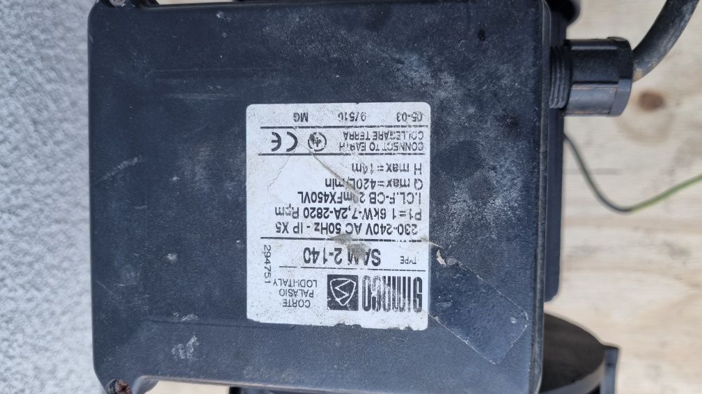 Pompa Spa Simaco SAM 2-140 1.6kw