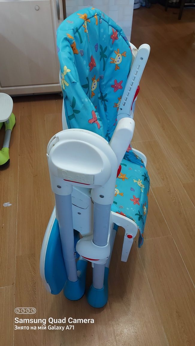 Стільчик для годування Chicco Polly 2-в-1