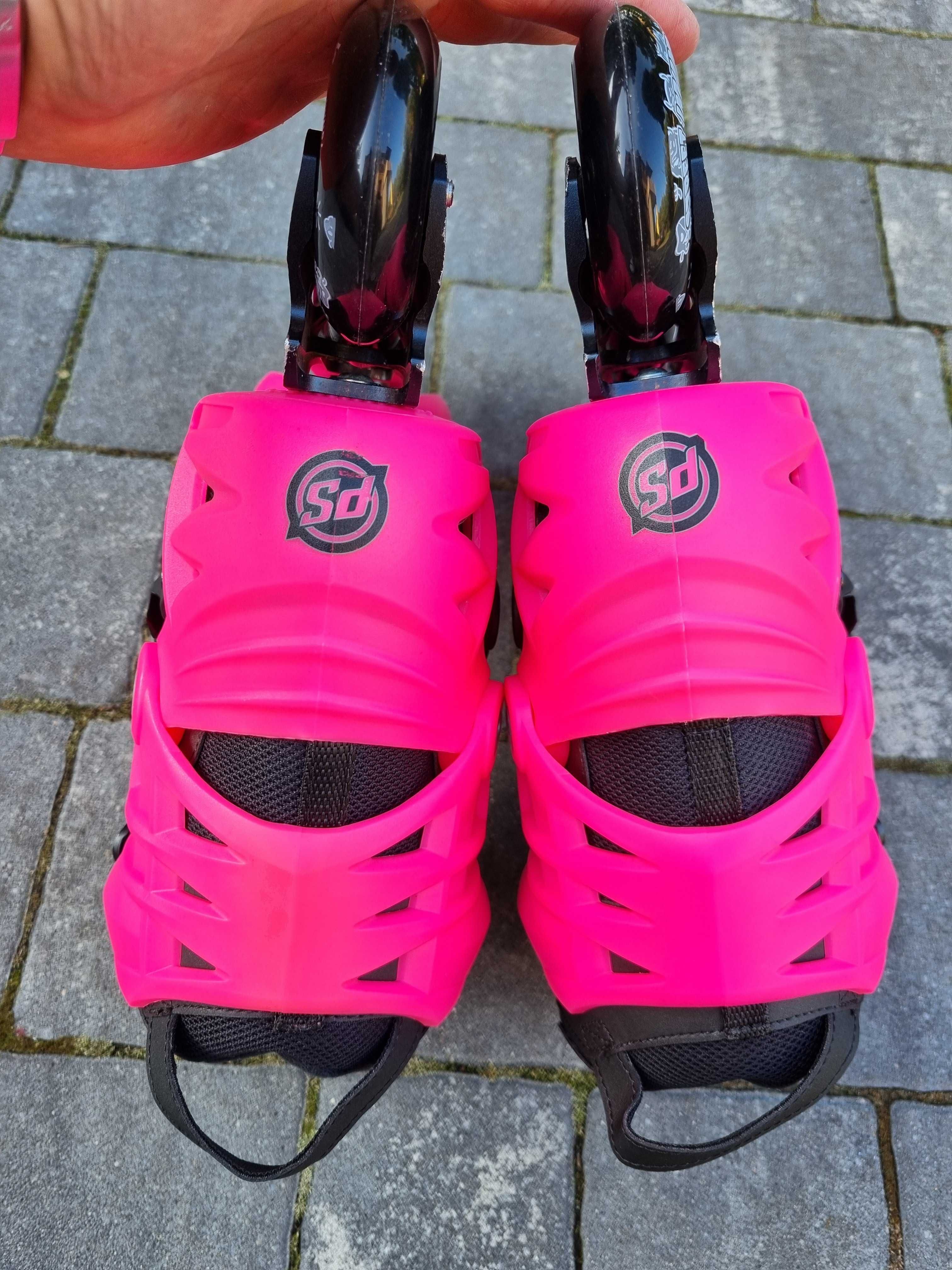 jak NOWE Powerslide Khaan 39 (25,5cm) CUSTOM seba FR Skates FR2 rolki