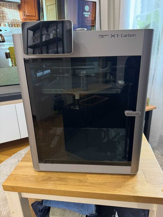 Bambu Lab X1C Carbon + AMS – komplet z dyszami i stołami