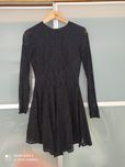 Vestido curto rendado