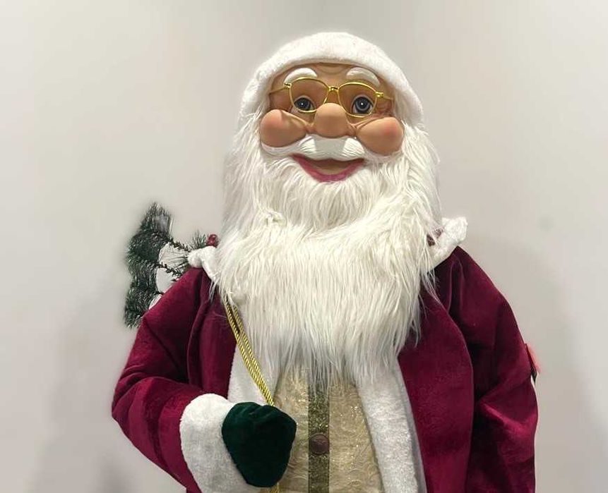 Pai Natal, para decoração de loja 160 cm altura
