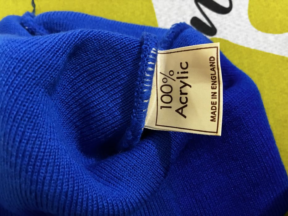 Gorro azul Nervous New York vintage 1993