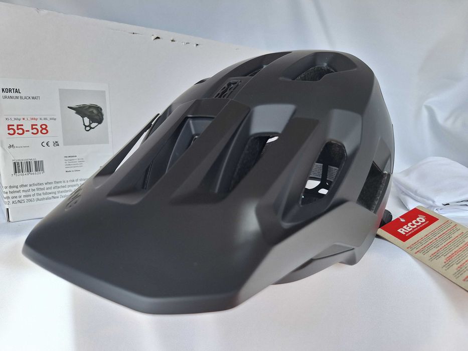 Kask rowerowy Poc Kortal Uranium Black Matt M 55-58cm
