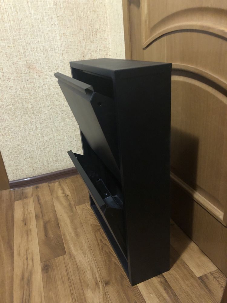 Шафа для взуття двоярусна металева