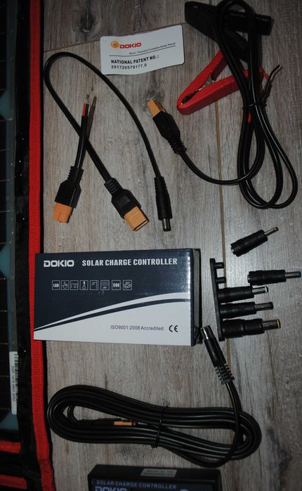 Портативна гнучка сонячна панель DOKIO 160 W FFSP-160M.