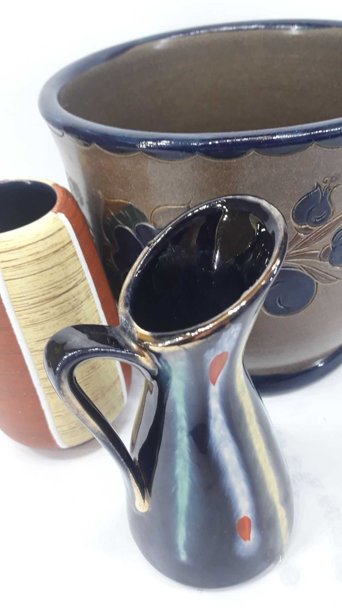 Stara ceramika wazony osłonka Jasba, Eckardt & Engler Design Vintage