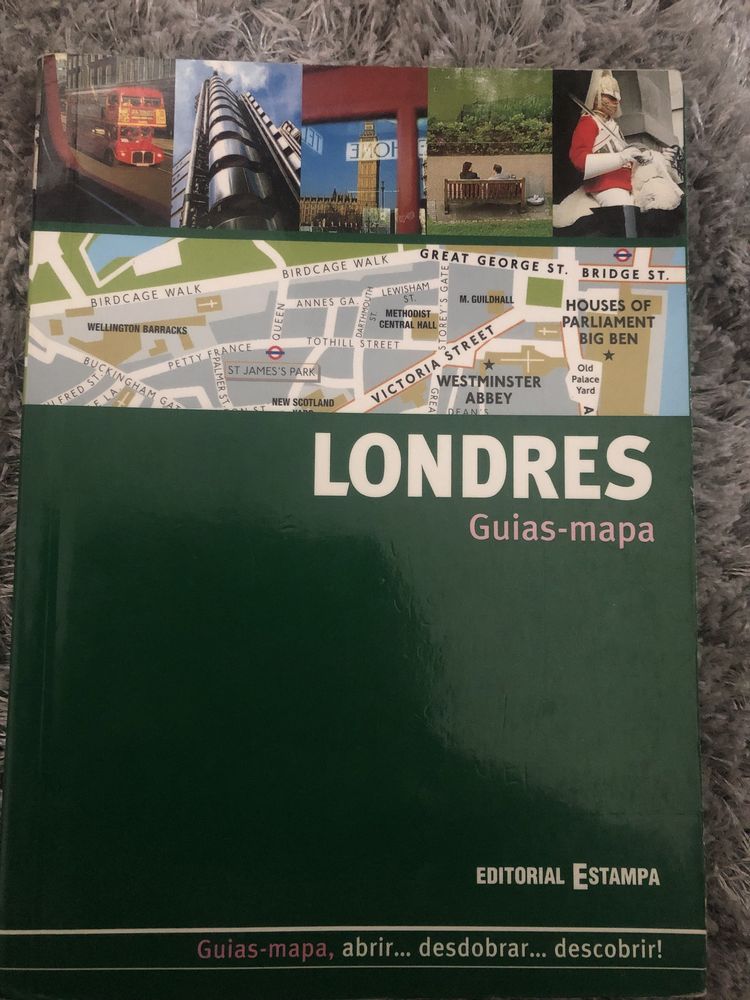 Livro de bolso Guia prático de londres turismo