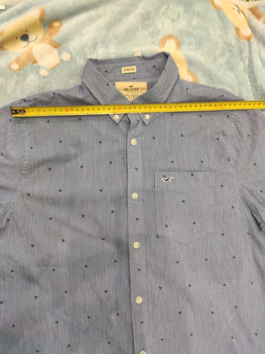 Сорочка чоловіча стреч з коротким рукавом