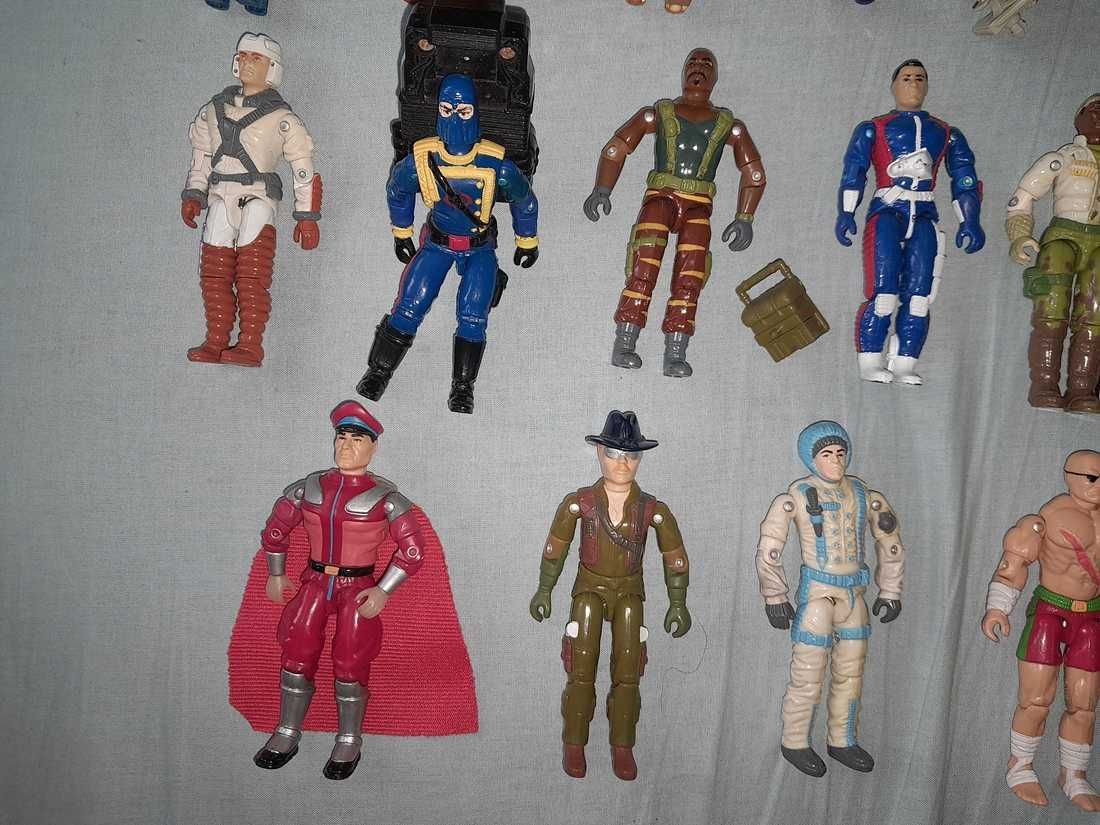 Gi Joe vintage zestaw 21 figurek
