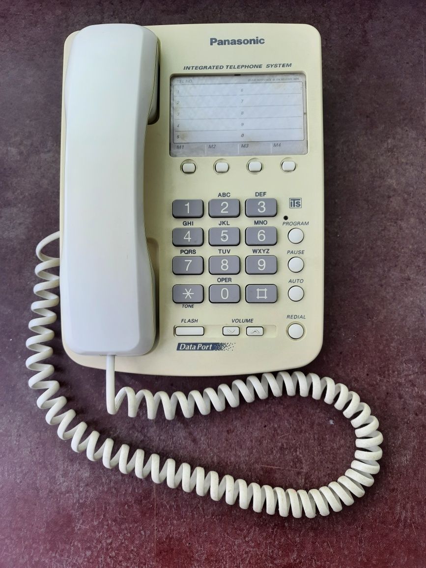 Телефон проводной стационарный Panasonic KX-TS10MX-W