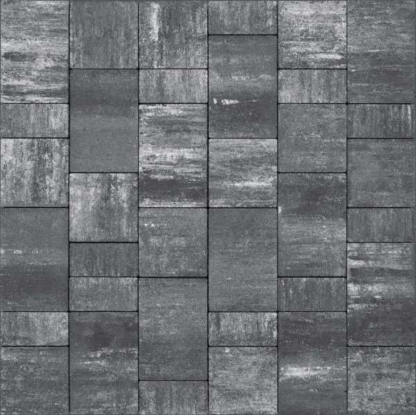 Дизайнерська тротуарна плитка ЗНИЖКА Лайнстоун платина