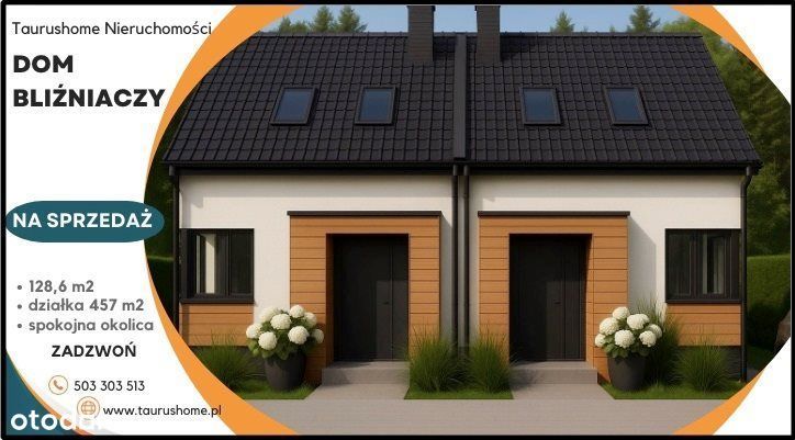 Bliźniak Z Dużą Działką 450 M2- Sosnowiec Cieśle