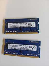 Оперативна пам'ять для ноутбука DDR-3 4GB, PC3L-12800S