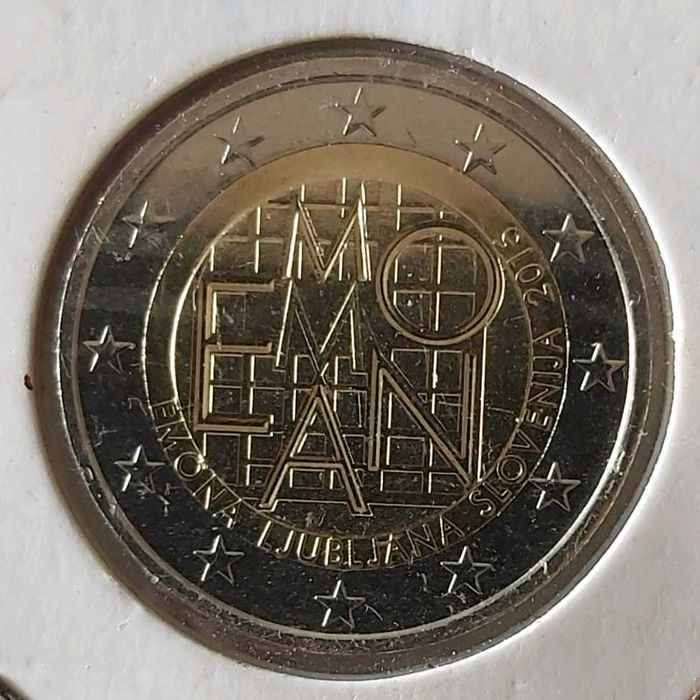 2 Euros de 2015 da Eslovénia,  2000 Anos da Fundação Romana de Emona