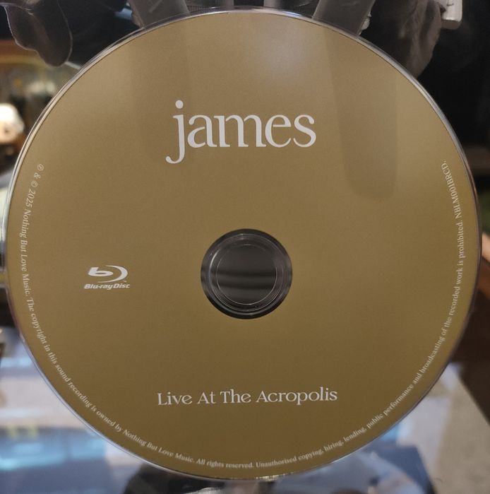 Vendo Concerto Musical em BLU-RAY dos James live at Acropolis