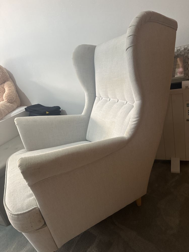 Cadeirao cinza Ikea