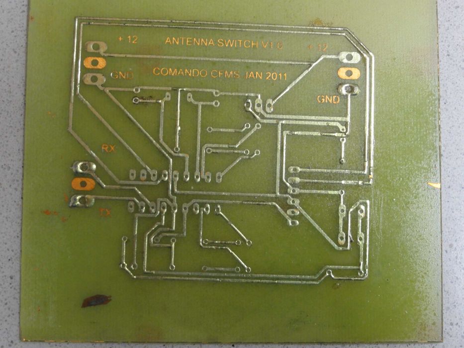 Comutador de antenas - Kit p/montar