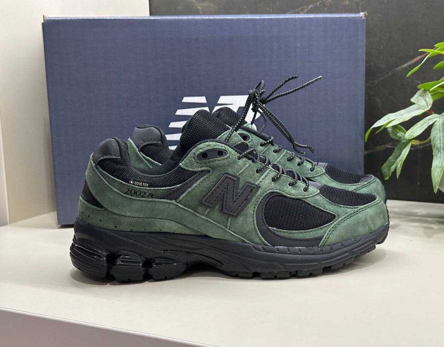 !ТОП! New Balance 2002r (Gore-Tex) Green/Black 39 40 41 42 43 44 45 nb